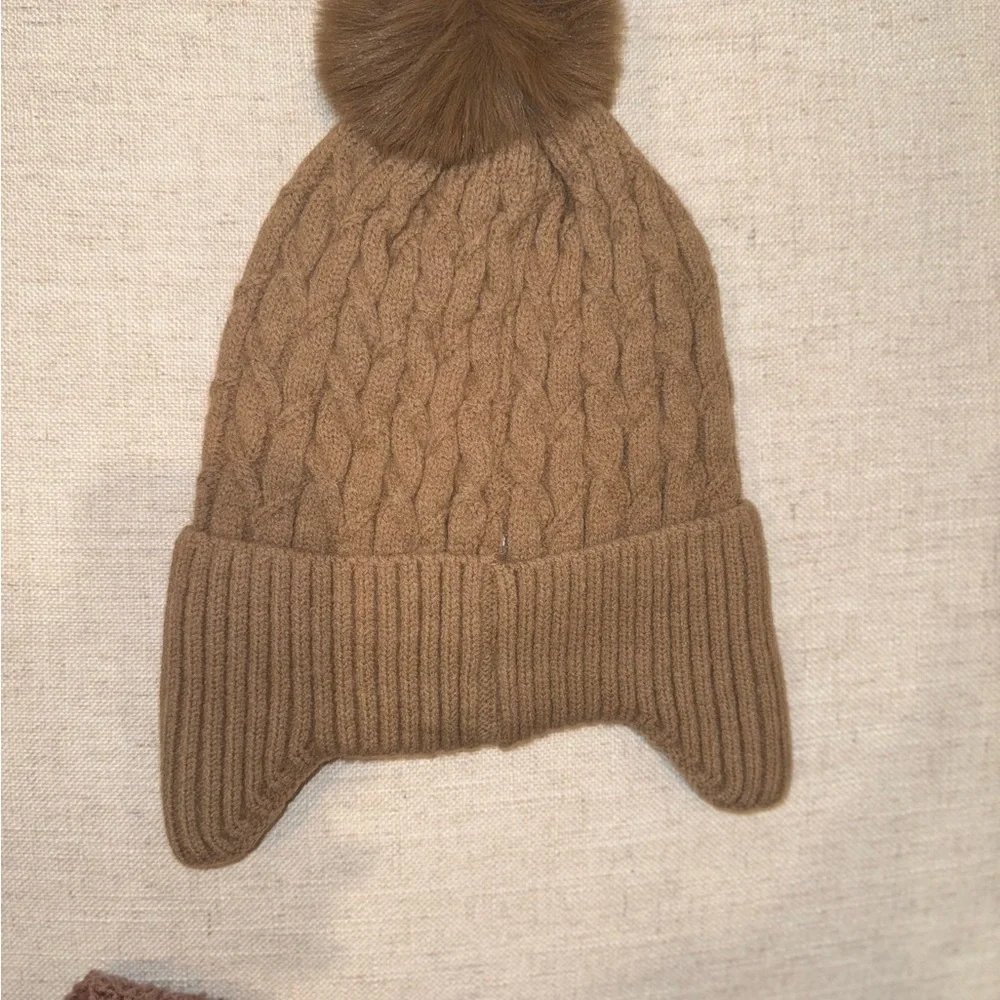 UGG tan beanie
